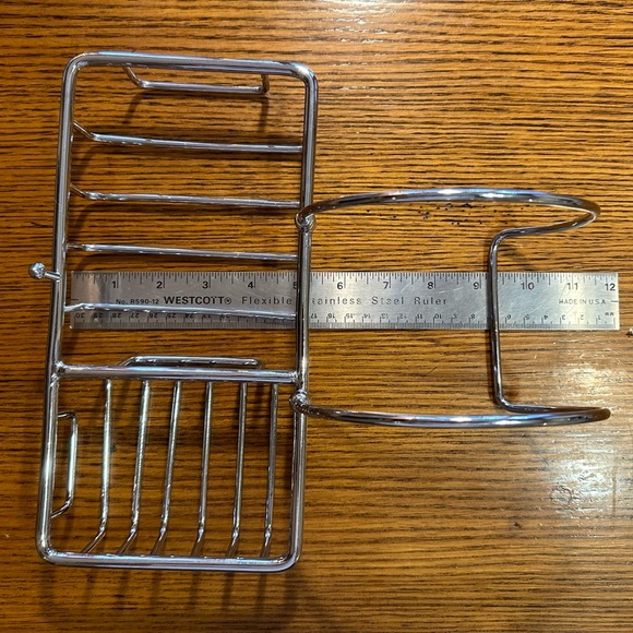 Chrome Soap Holder for Clawfoot Tub - Picture 4 of 8